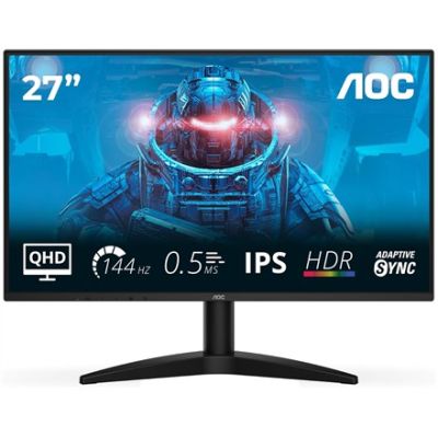 11. AOC B3 Q27B36X Computer Monitor 68.6 cm (27") 2560 x 1440 px Quad HD LED Black