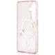 7. Karl Lagerfeld IML KC Script MagSafe Case for Samsung Galaxy S26 - Pink
