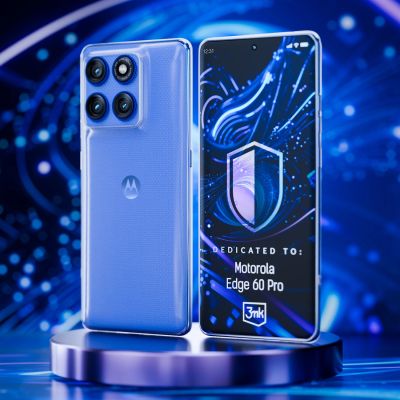 6. 3mk Clear Case for Motorola Edge 60 Pro - transparent