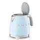 37. SMEG Kettle KLF05PBEU 0.8L pastel blue mini kettle