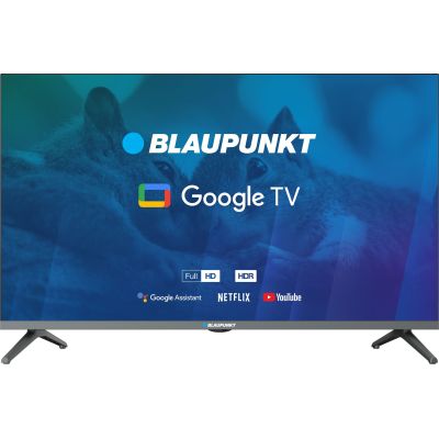 TV 32" Blaupunkt 32FBG5000S Full HD LED, GoogleTV, Dolby Digital, WiFi 2.4-5GHz, BT, black