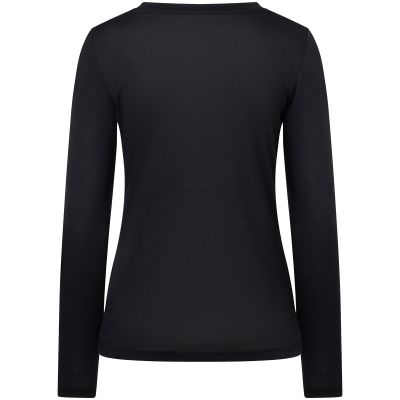 2. Women’s Long-Sleeve Shirt SUPER.NATURAL W Kryssede Ski LS Black
