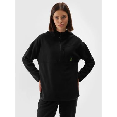 Women's regular hooded fleece 4F 4FWAW24TFLEF248-20S