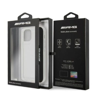 7. AMG Electroplate Vertical case for iPhone 12 / iPhone 12 Pro - transparent
