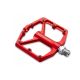 Rockbros red platform bike pedals