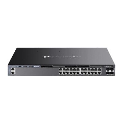 TP-Link 24x GE SG6428XHP Omada Layer 3 Switch