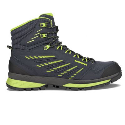 Lowa Trek Evo GTX Mid Men's Hiking Shoes Navy/Lime (210741 6903)