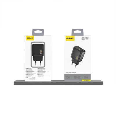 2. Dudao A27 Max 35W GaN Wall Charger - Black
