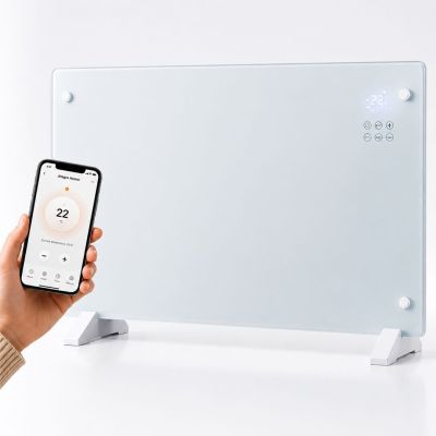 2. Extralink Smart Glass Heater 2000W | White