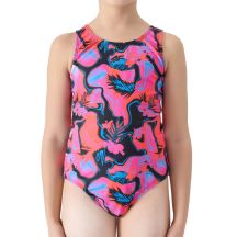 Girls' one-piece swimsuit 4F JUNIOR 4FJWSS25USWSF093-90A