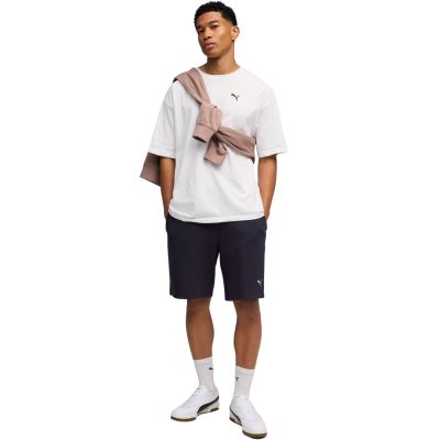 5. Puma ESS Elevated Relaxed Men's Shorts Navy Blue 692021 16