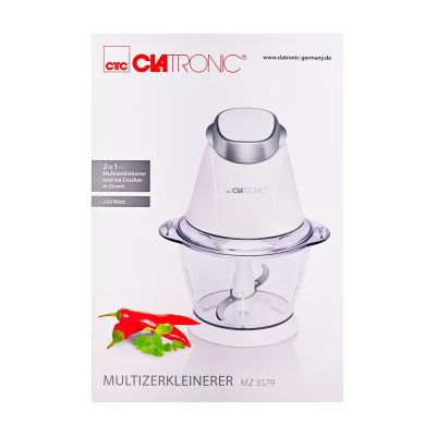 4. Clatronic MZ 3579 chopper white (250W; white)
