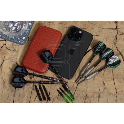 8. Harrows Slimcase 6 Red Dart Case