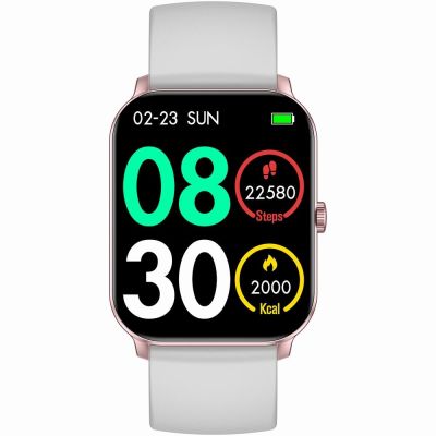 4. Smartwatch Gravity Rose Gold Gray GT36-2