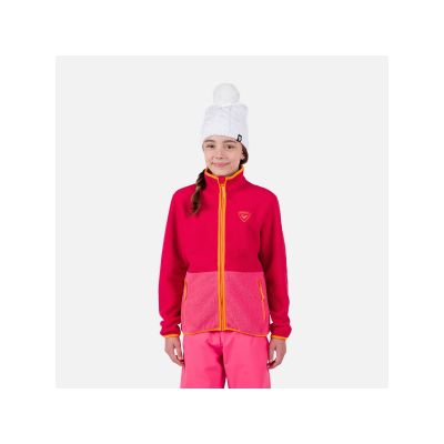 2. Rossignol Jr Alltrack Fleece Pink Sweatshirt