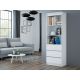 2. OFFICE SHELVING UNIT 3 DRAWERS 3 SHELF RS-60 WHITE OLIMP