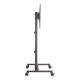 3. Mobile TV stand 34-55" up to 35kg, adjustable floor