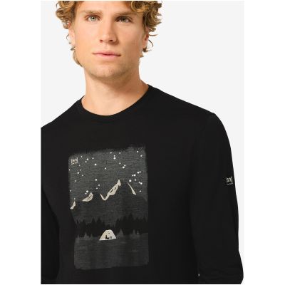 3. Men’s SUPER.NATURAL M OUTDOOR NIGHTS LS long-sleeve top black