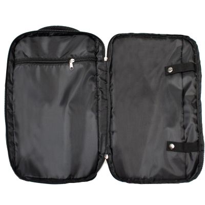 5. Black Travel Backpack for Air Travel with Laptop Compartment SEMI LINE