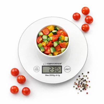 10. Esperanza Mango EKS003W kitchen scale (white)