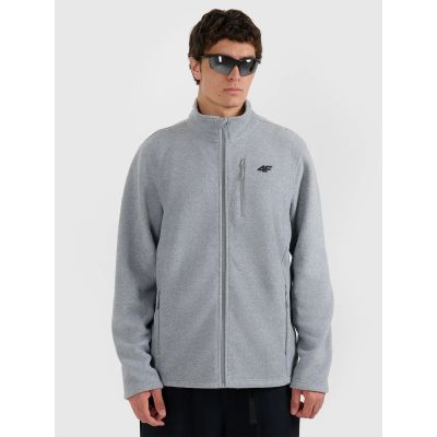 Men’s Regular-Fit Fleece Jacket with Stand-Up Collar 4F 4FRMM00TFLEM435-27M