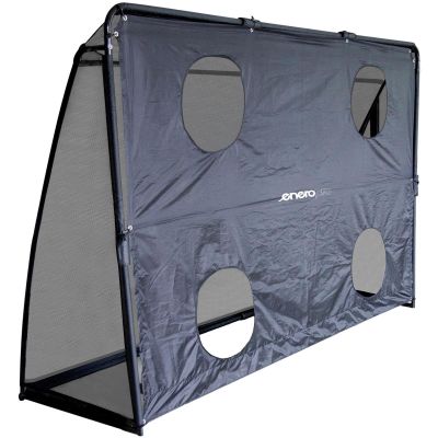7. FOOTBALL GOAL WITH NET AND SHOOTING TARGET 240x160x80CM ENERO PRO