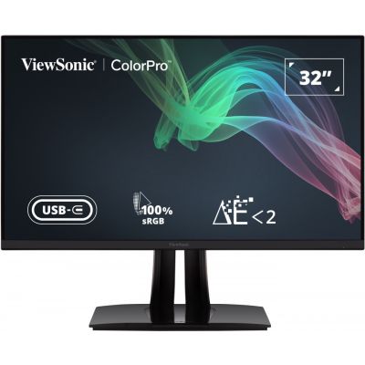 5. Viewsonic VP56 Computer Monitor 81.3 cm (32") 3840 x 2160 px 4K Ultra HD LED Black