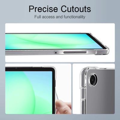 7. Tech-Protect FlexAir Case for Samsung Galaxy Tab A9 / A11 - Transparent