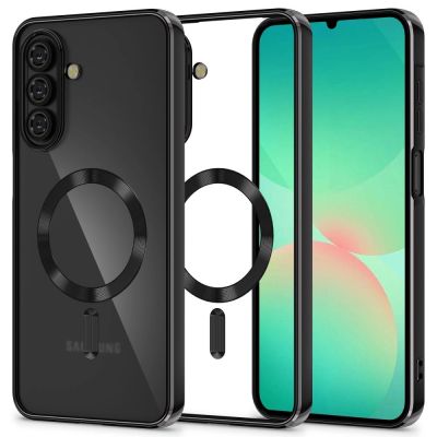 Tech-Protect MagFlex MagSafe Case for Samsung Galaxy A26 5G - Clear Black