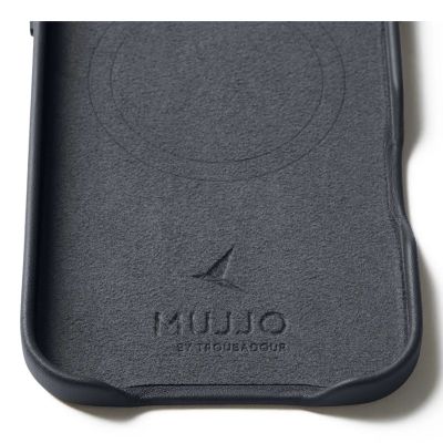 5. Mujjo MUJJO-CL-065-BS Mobile Phone Case 16.5 cm (6.5") Basalt
