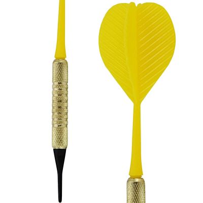 13. DARTS PLASTIC DARTS 3 PCS SAFE BEST SPORTING - YELLOW