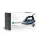 8. Nedis IRON2000 Iron Dry Iron Ceramic Plate 2600 W Blue