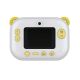 3. myFirst Camera Insta Wi instant camera for kids with printer and label printing, 2.4" IPS screen, dual 12 MP lens (yellow)