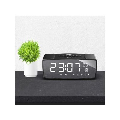 8. GREENBLUE BLUETOOTH 4.2 ALARM RADIO, FM, AUX-IN, 6W, TEMPERATURE, ALARM, CLOCK, 2200MAH BATTERY GB200