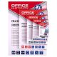 2. OFFICE PRODUCTS Laminating foil, A3, 2x80 micron, glossy, 100 pcs, transparent