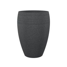 FLOWER POT 283/54 SCHWARZ-GRANIT D54