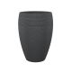 FLOWER POT 283/54 SCHWARZ-GRANIT D54