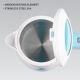 9. Electric kettle 1.7L 2200W MR-031-BLUE MAESTRO