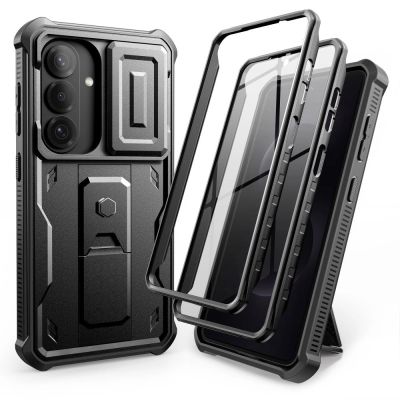 2. Tech-Protect Kevlar Cam+ Case for Samsung Galaxy S26 - Black