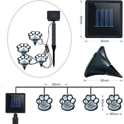 3. SOLAR LAMP SOLAR CHAIN 3M 4 LEGS
