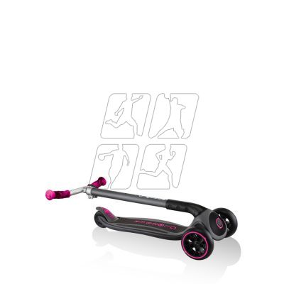 19. Globber Master Prime 3-Wheel Scooter / Black - Neon Pink 664-110