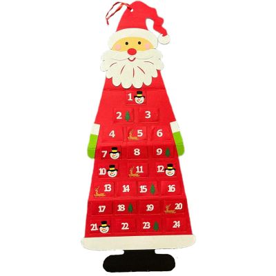 2. ADVENT CALENDAR RED SANTA CLAUS