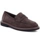 Women's suede lords shoes brown Vinceza 62335