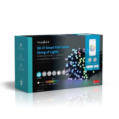 8. Nedis SmartLife Decorative LED Wi-Fi RGB 168 LEDs 20m Android™ / IOS
