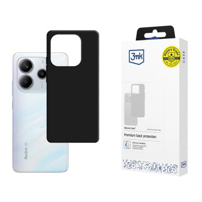 3mk Silicone Case for Xiaomi Redmi Note 14 5G - black