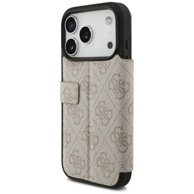 5. Guess Book 4G Metal Logo Case for iPhone 18 Pro / 17 Pro - Pink