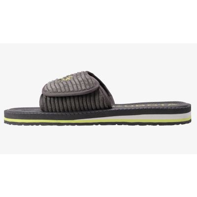 8. Kubota Velcro Corduroy Graphite Flip Flops KUBKRZ-AW23-02-28