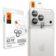 7. Spigen Optik Pro GLAS.TR EZ FIT 2-Pack Tempered Glass Camera Screen Protector for iPhone 18 Pro / 18 Pro Max - Silver