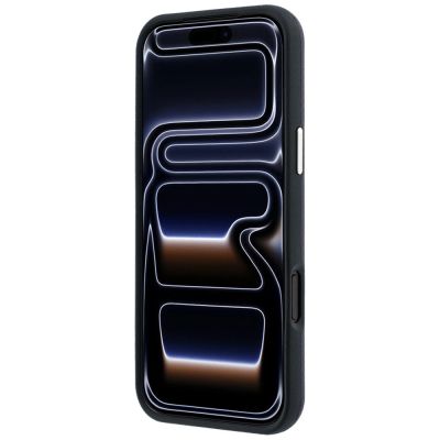 5. Guess Kevlar Triangle Logo MagSafe Case for iPhone 17 Pro Max / 18 Pro Max - Burgundy