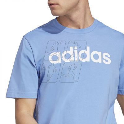 6. adidas Essentials Single Jersey Linear Embroidered M IC9295